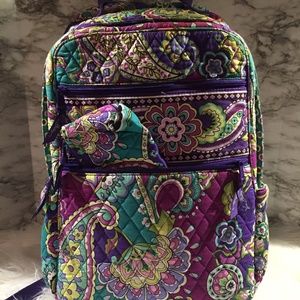 Vera Bradley Campus Backpack and Pencil Case